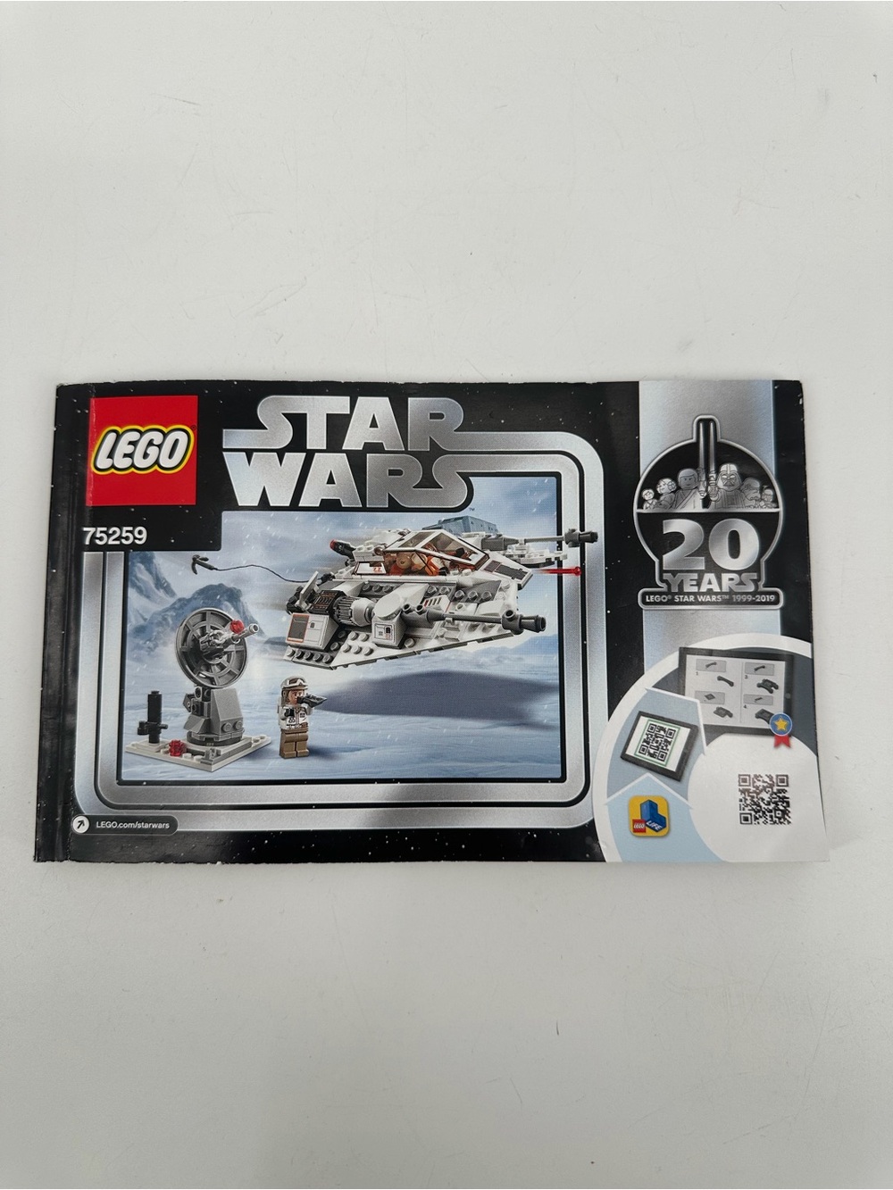 LEGO Instruction Manual for Star Wars Snowspeeder Set 75259 BOOKLET ONLY